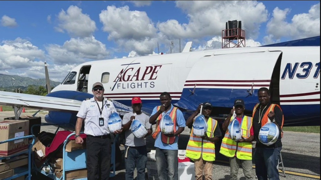 Agape Flights' mission brings turkeys to island nations