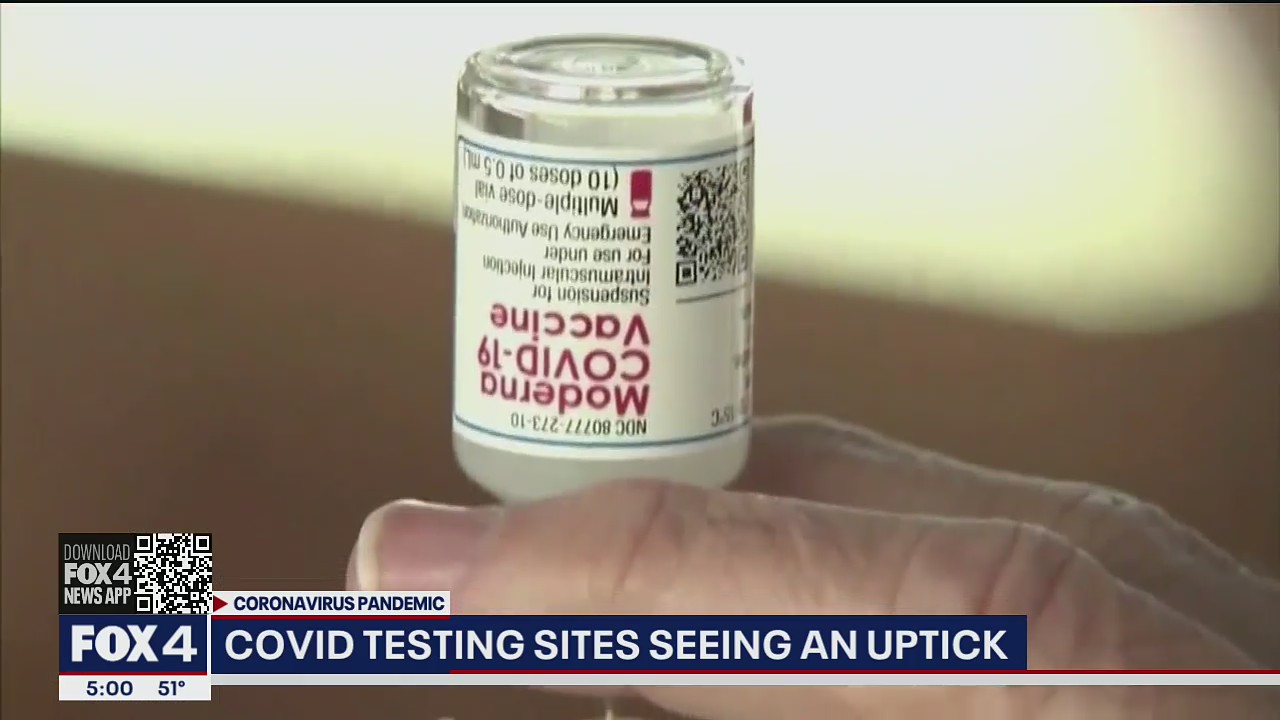North Texas COVID-19 testing sites seeing increase in demand ahead of holidays
