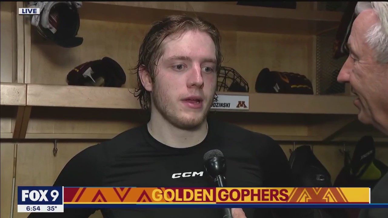 Gophers beat Boston University at Frozen 4 to reach NCAA title game