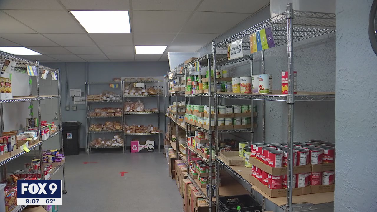 Food shelves stretched thin as demand spikes