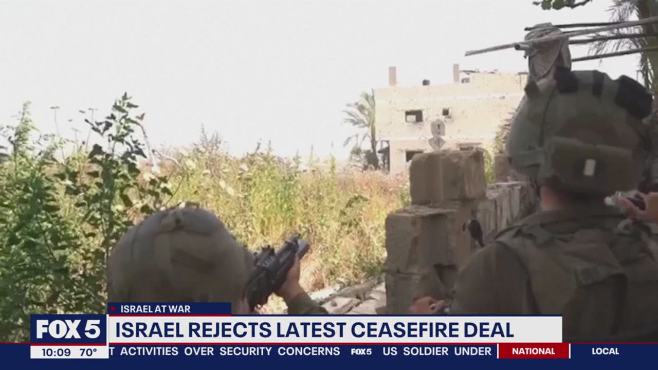 Israel rejects Hamas' ceasefire deal