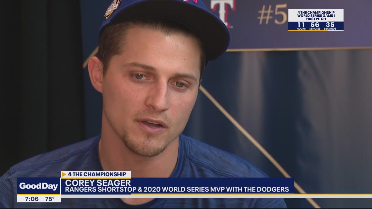 Rangers players chat about making it to World Series