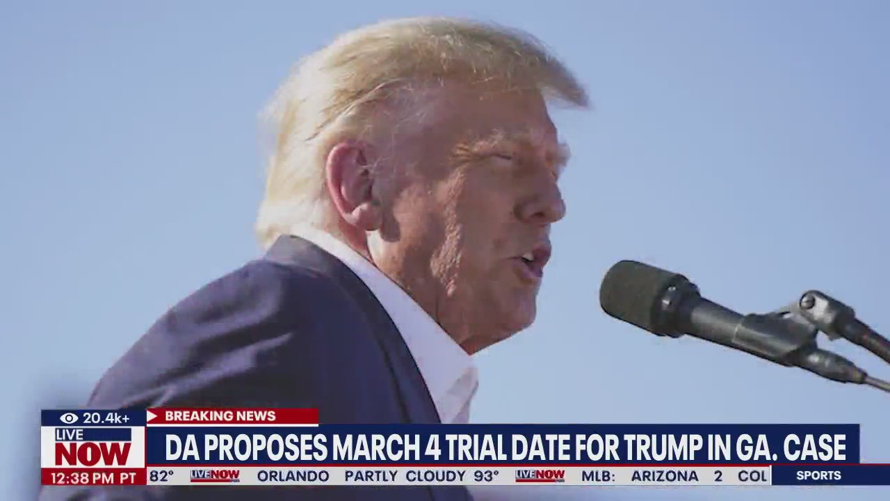 Trump indictment: DA wants March trial