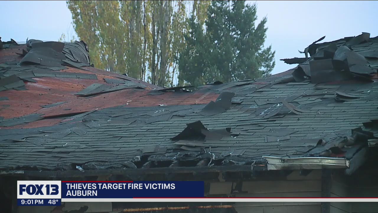 'The lowest of low:' Thieves target Auburn fire victims displaced from homes