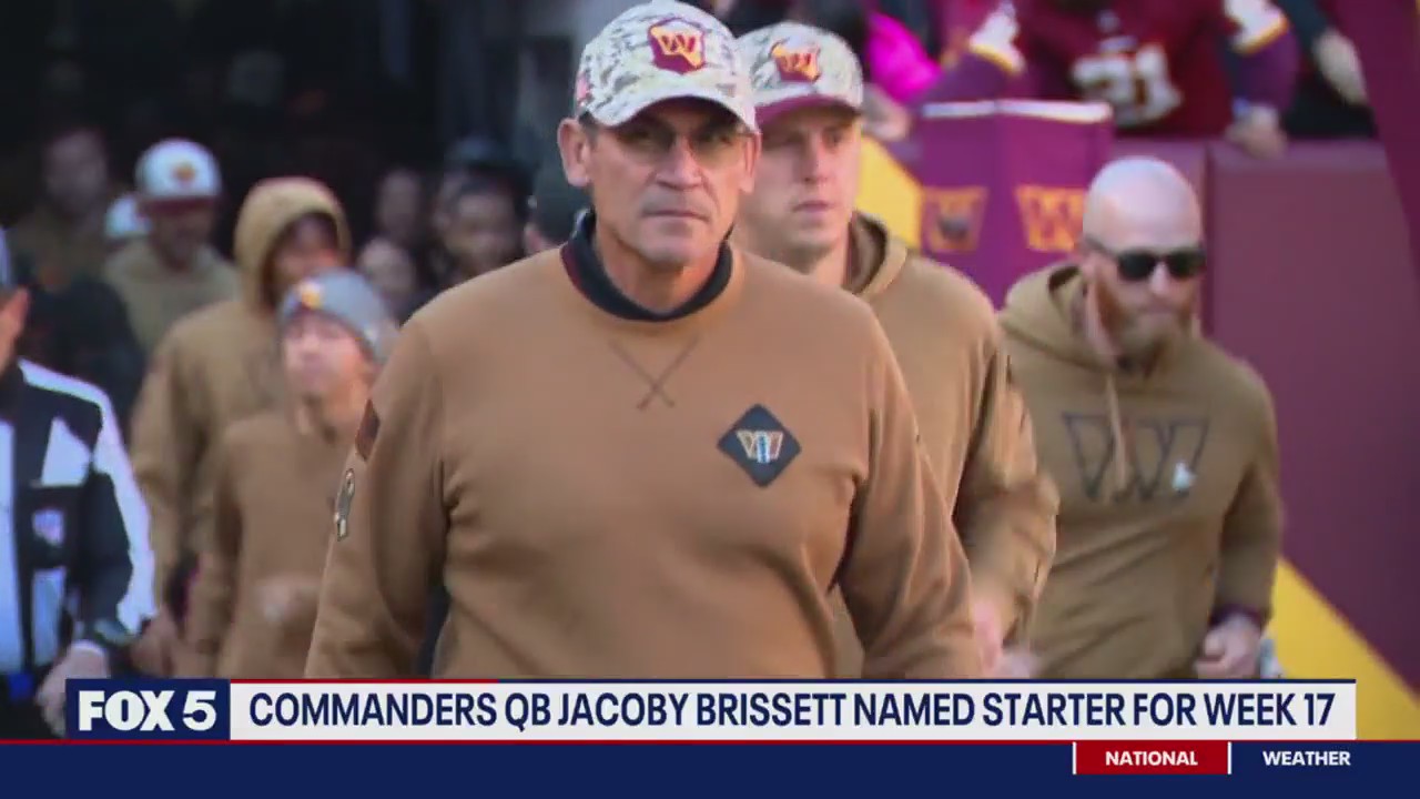 Sam Howell benched, Jacoby Brissett named Commanders starting QB