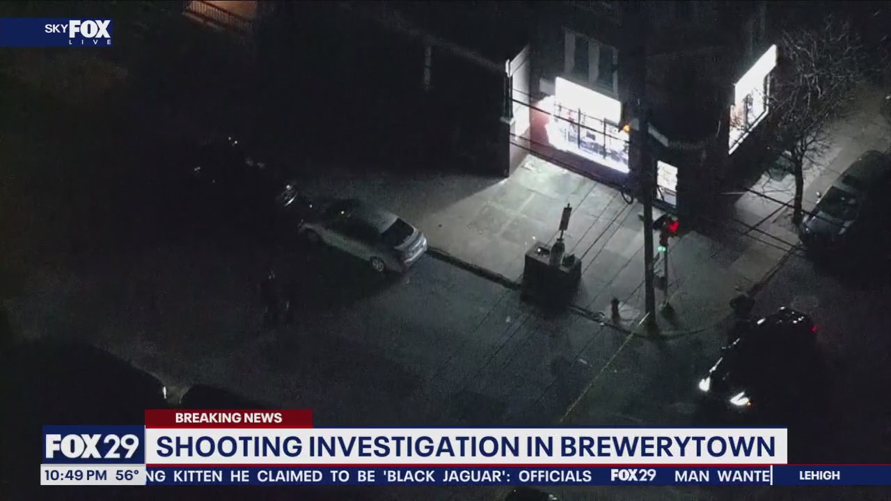 Shooting investigation prompts large police presence in Brewerytown
