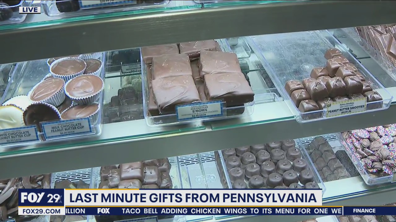 Last minute gifts from Pennsylvania