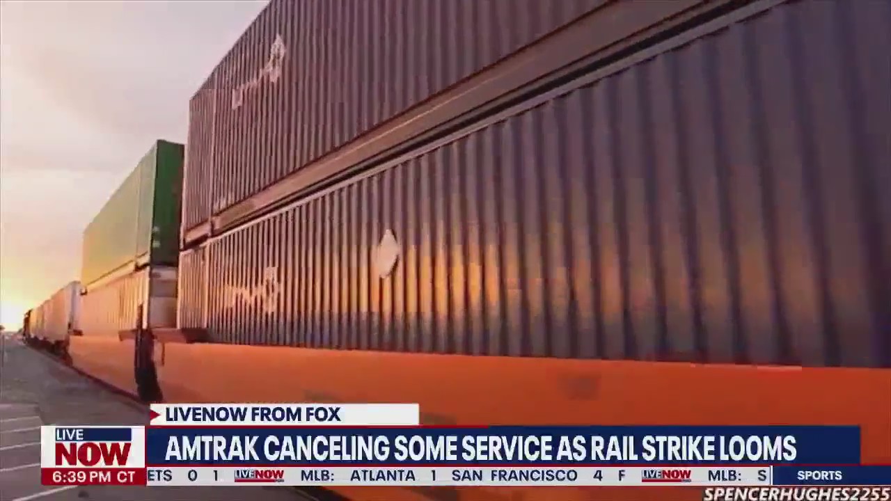 WAPO's Jeff Stein on Amtrak cancellations, looming rail strike