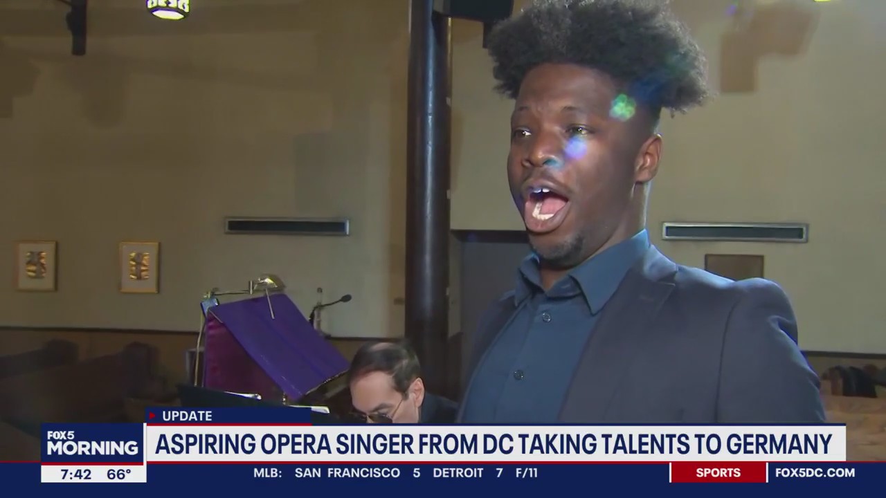 Aspiring opera singer from DC heading to Germany