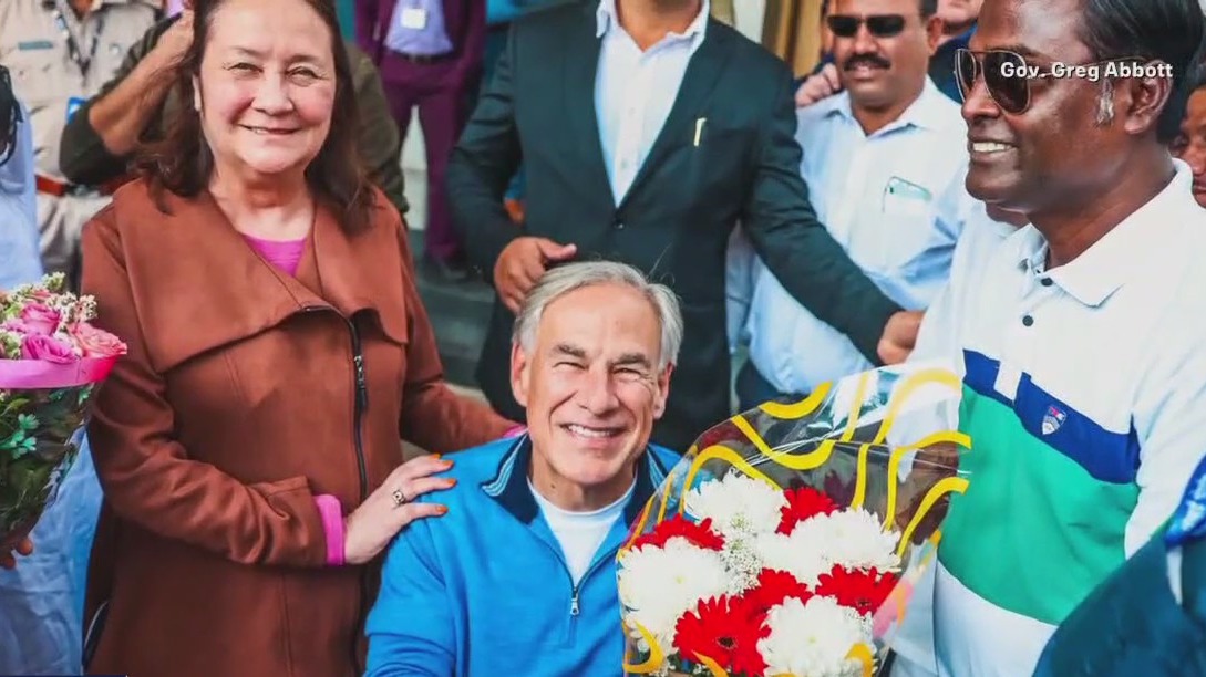 Gov. Greg Abbott visits India