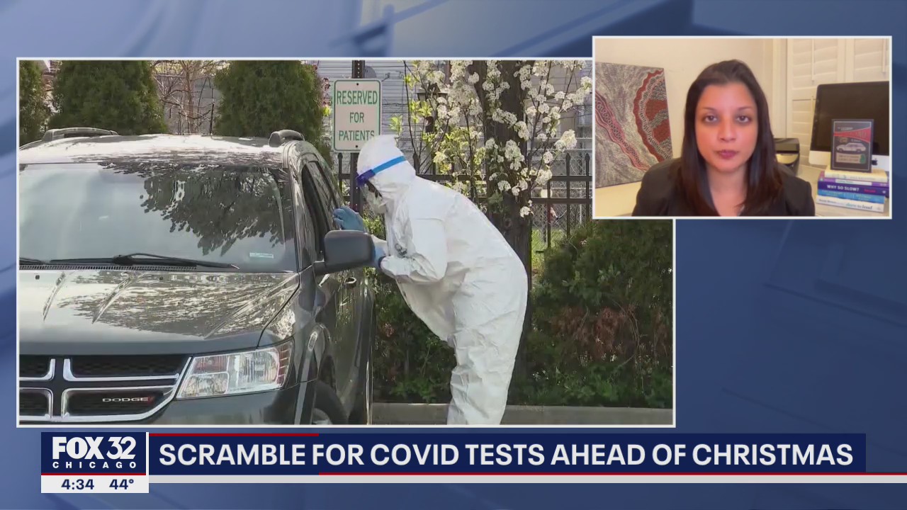 Many scramble for COVID tests ahead of Christmas