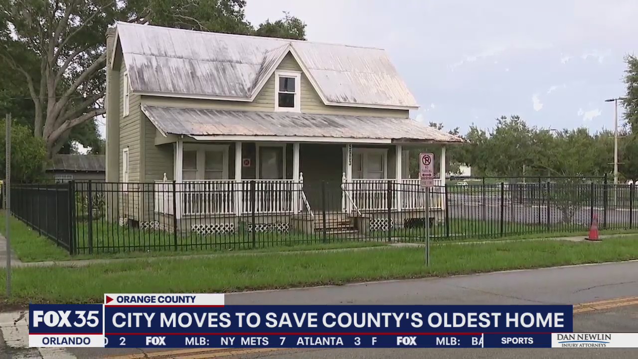 City moves to save county's oldest home