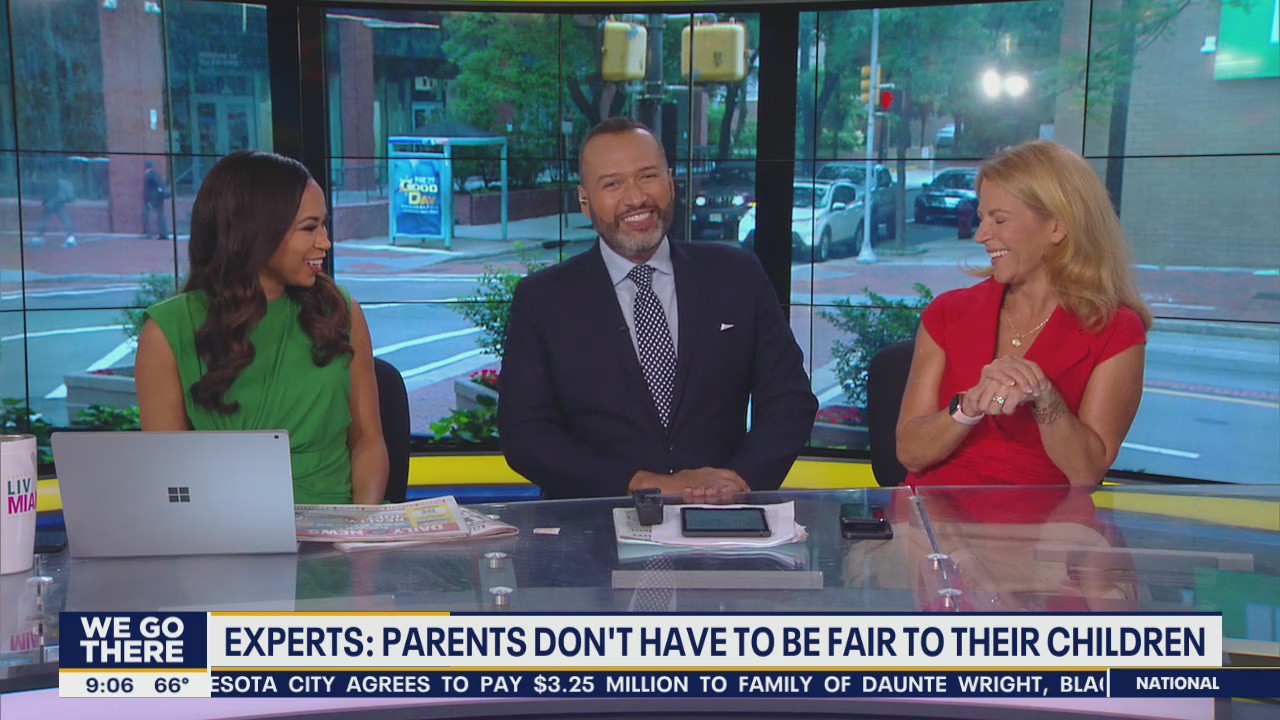 Experts say parents don't have to be fair to their children