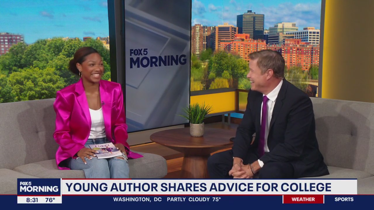 Young author shares advice for college