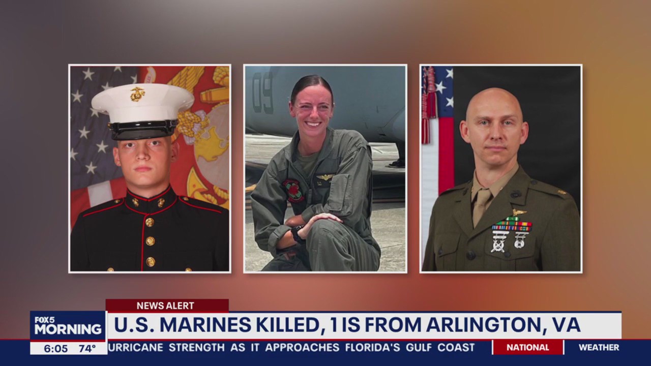 US Marines killed in Australian aircraft crash were from Virginia, Colorado, and Illinois
