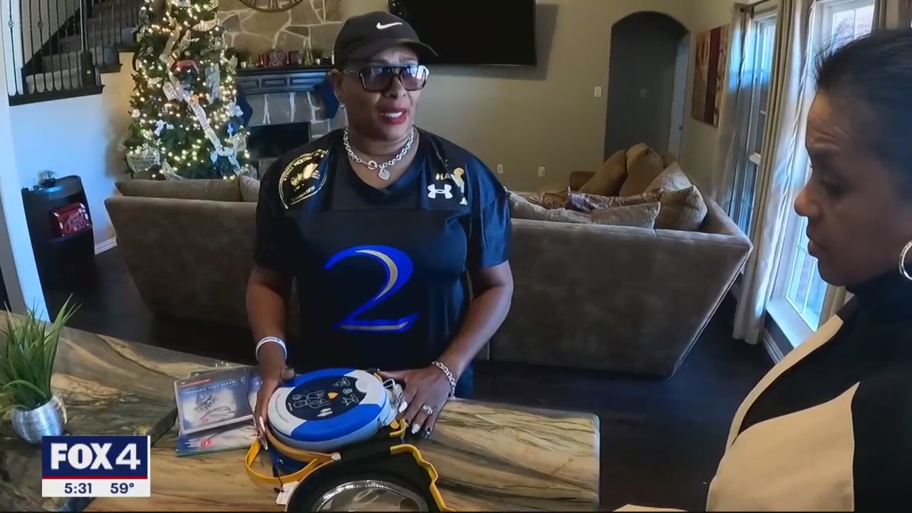 Crowley mother wants device that treated Damar Hamlin on every sideline after her son's death