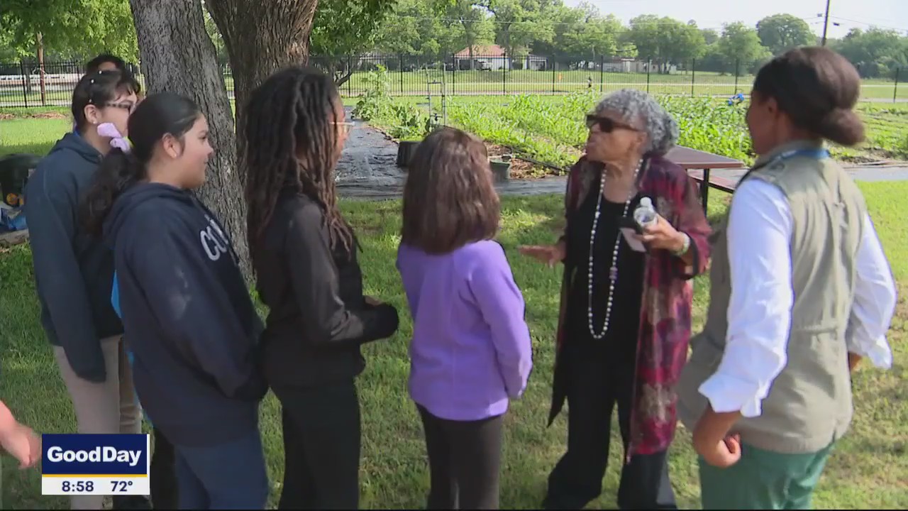 Opal Lee named principal for a day in Haltom City