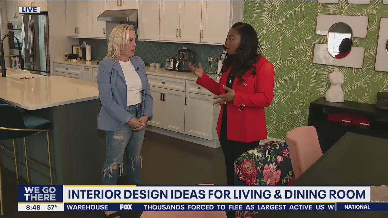 Interior design ideas for living and dining rooms on a budget