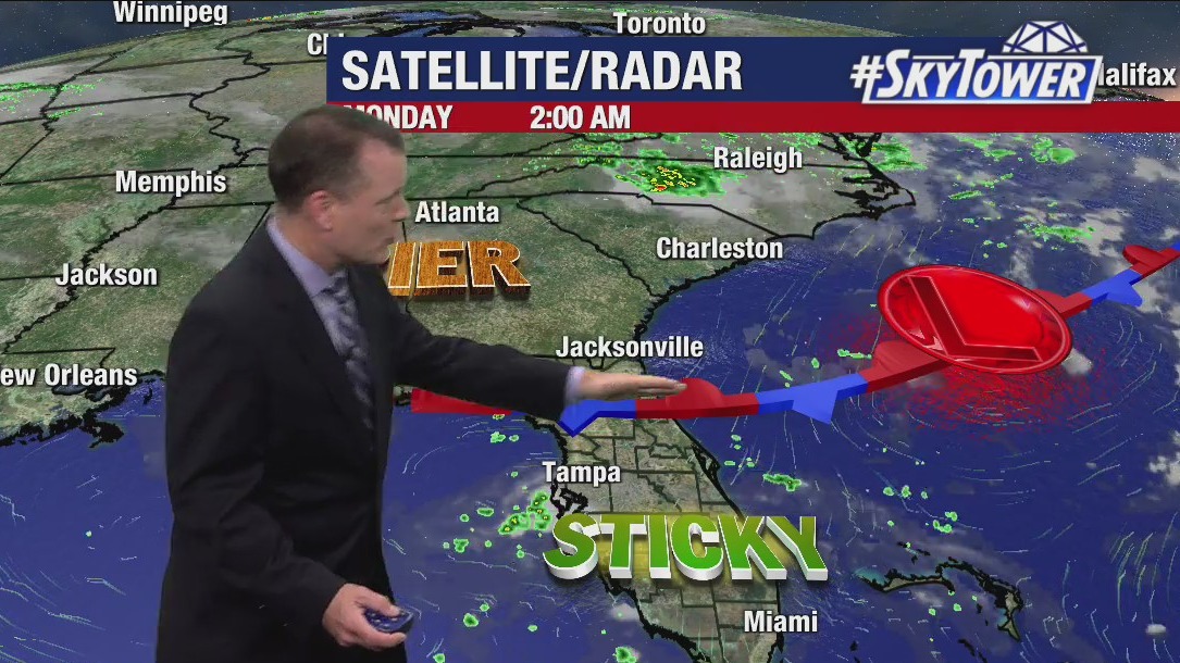 Monday morning forecast