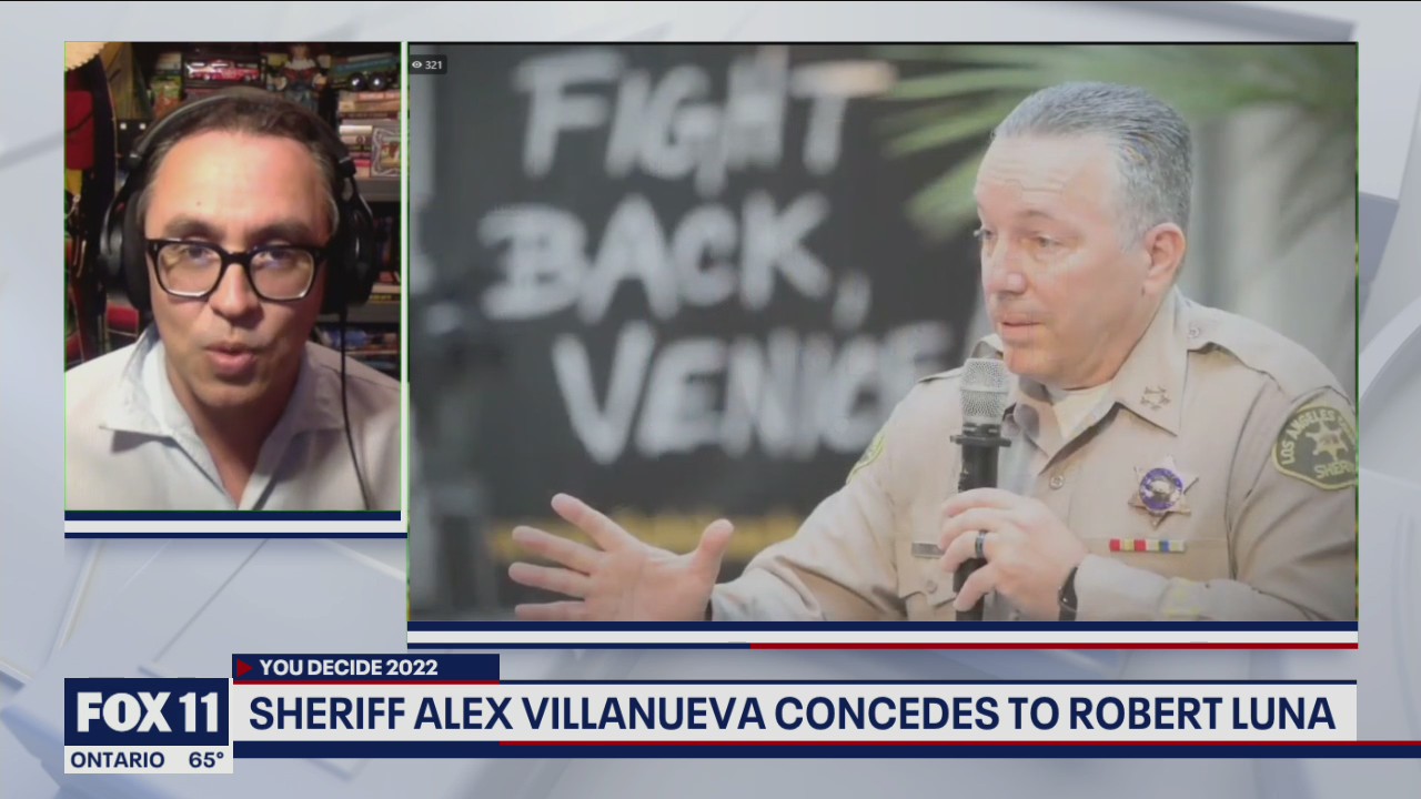 Alex Villanueva concedes in sheriff's race