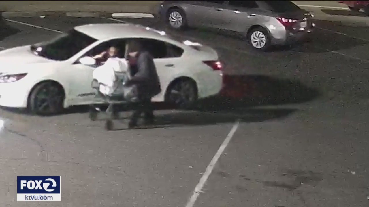 Heinous hit-and-run attack on homeless woman caught on camera