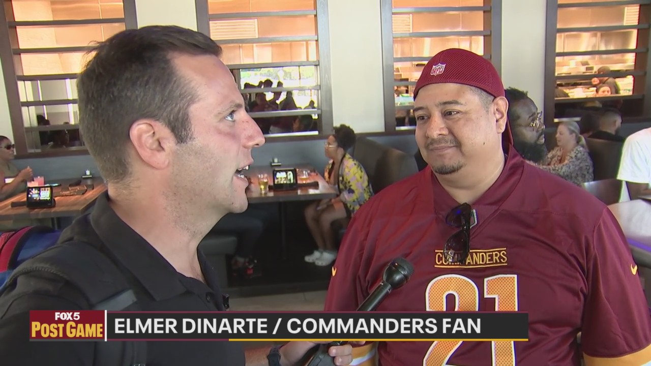 Commanders fans react to tough loss to Lions