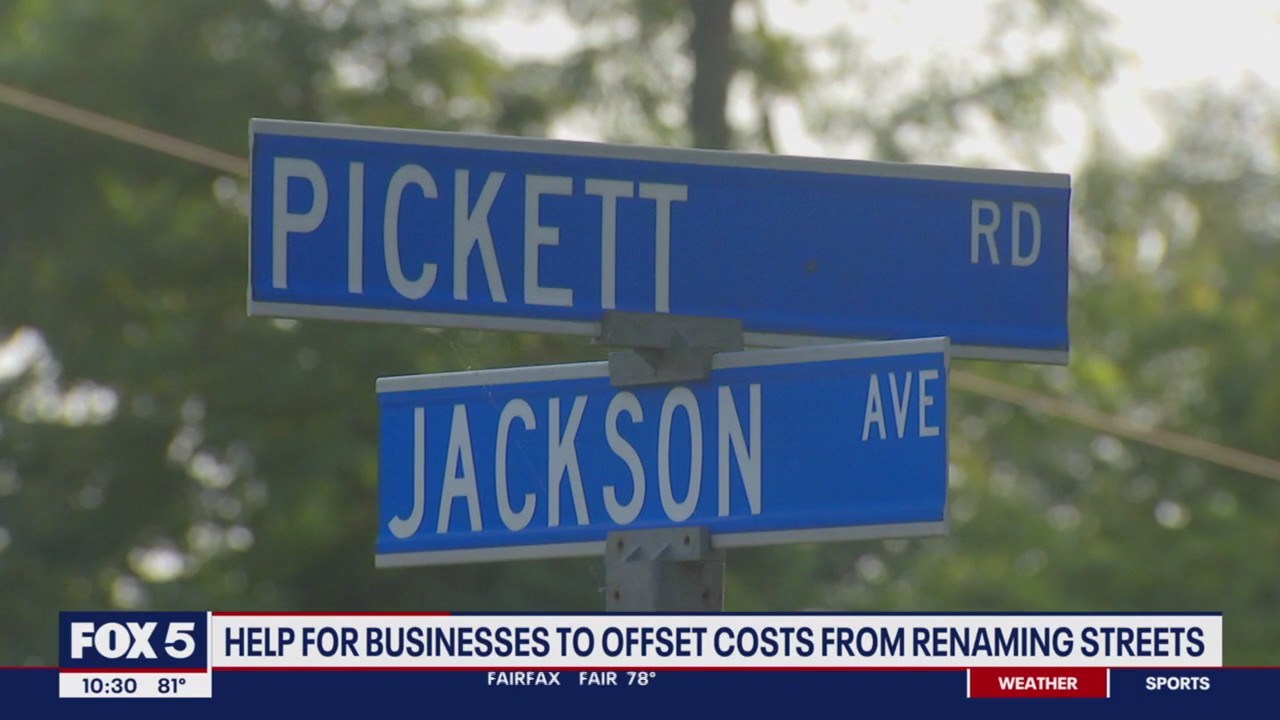 Loudoun County offers grants to businesses impacted by renamed streets