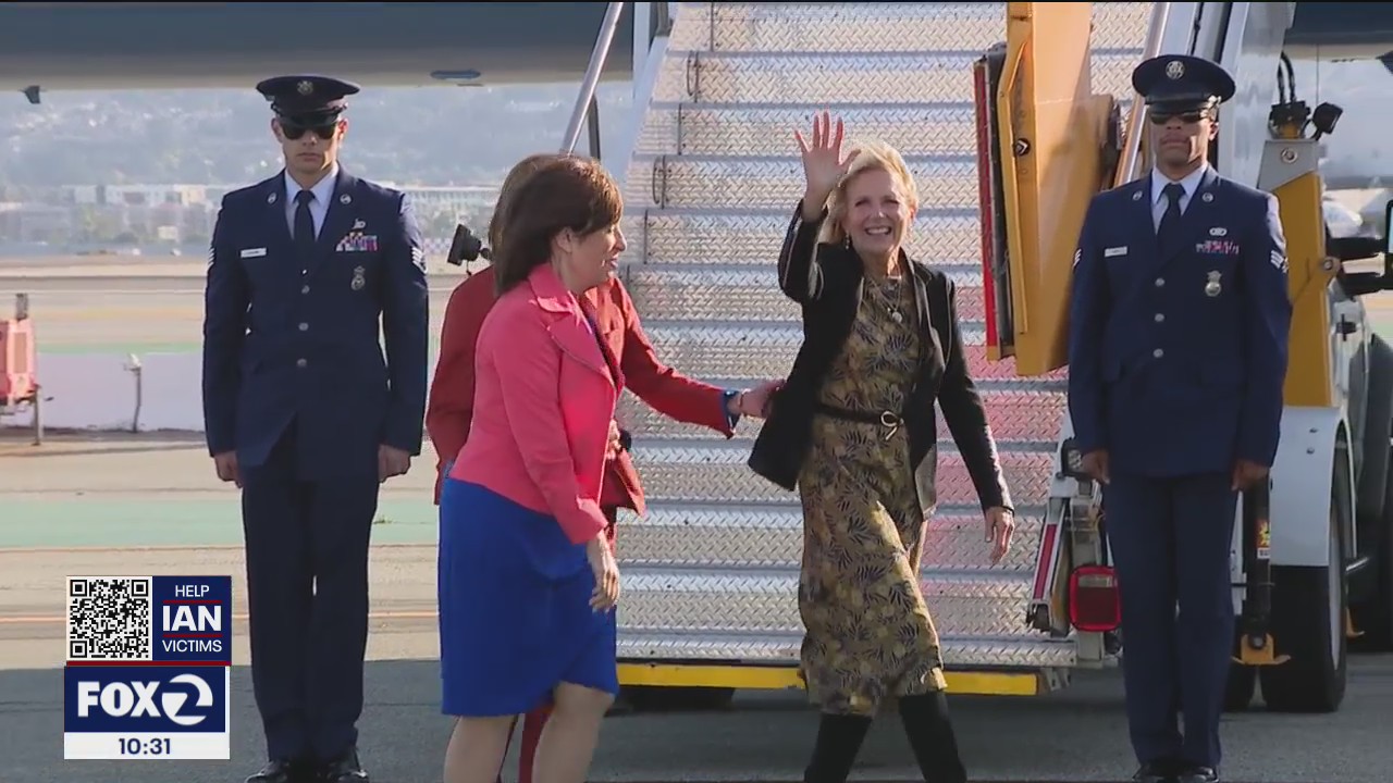 FLOTUS visits Bay Area, spotlights president's cancer moonshot effort