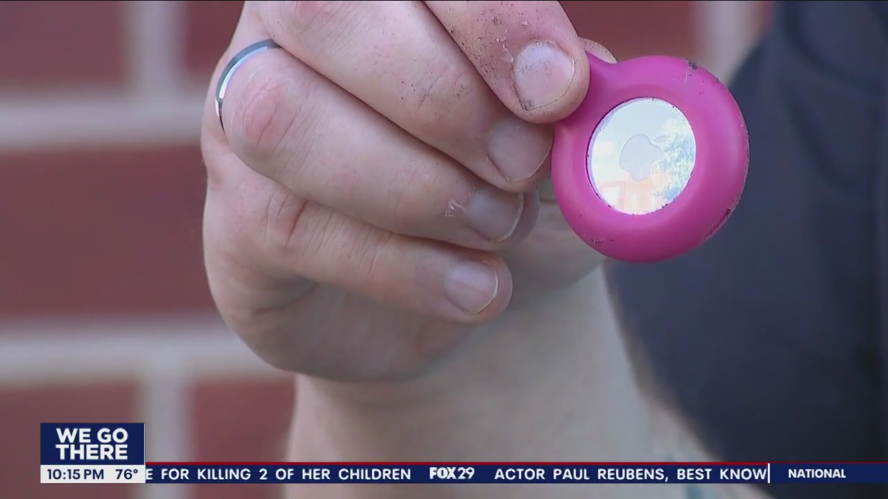Fishtown couple says they tracked down their stolen potted plant using Apple AirTag
