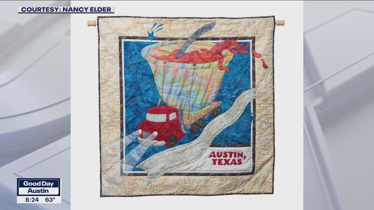 Local quilter Nancy Elder talks about Austin Empty Bowl Project