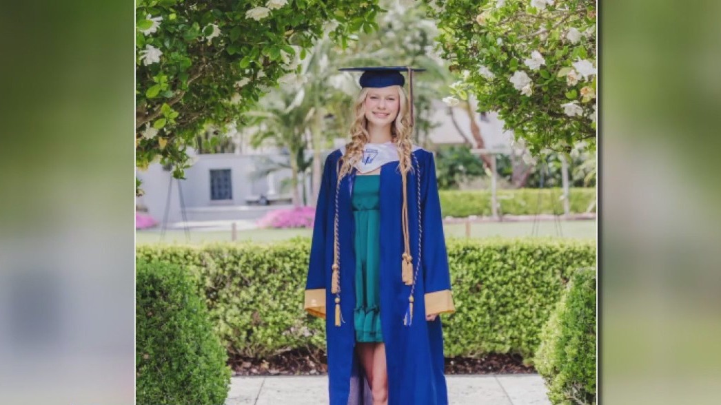 Durant High senior graduates as top JROTC student
