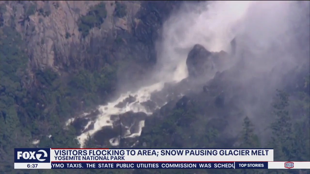 Crowds flocking to Yosemite in record numbers