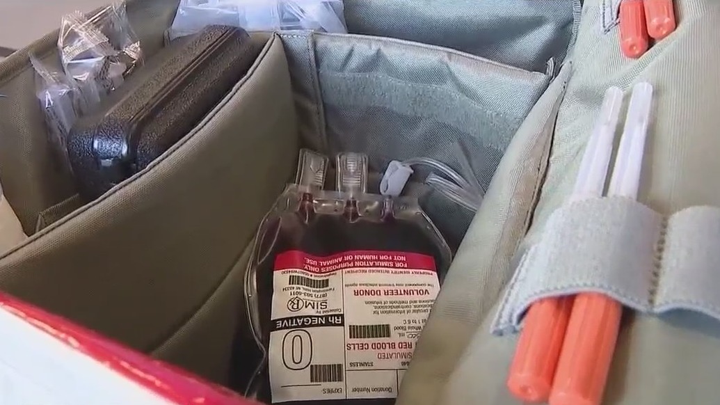 New program allows blood transfusions in the field