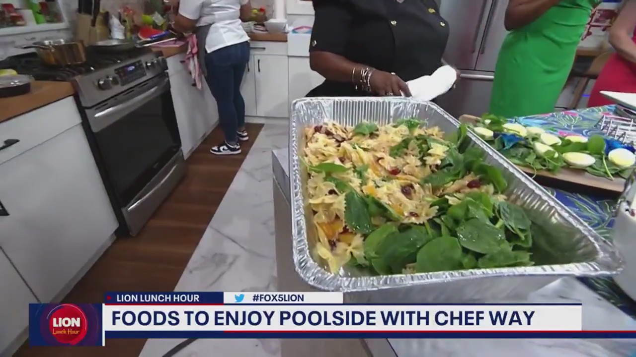 Foods to enjoy poolside