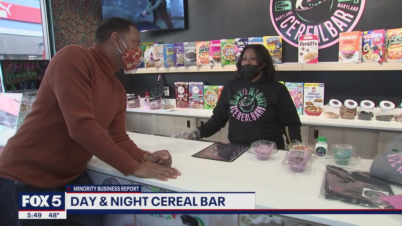 Breakfast anytime at 'Day & Night Cereal Bar' in Clarksburg