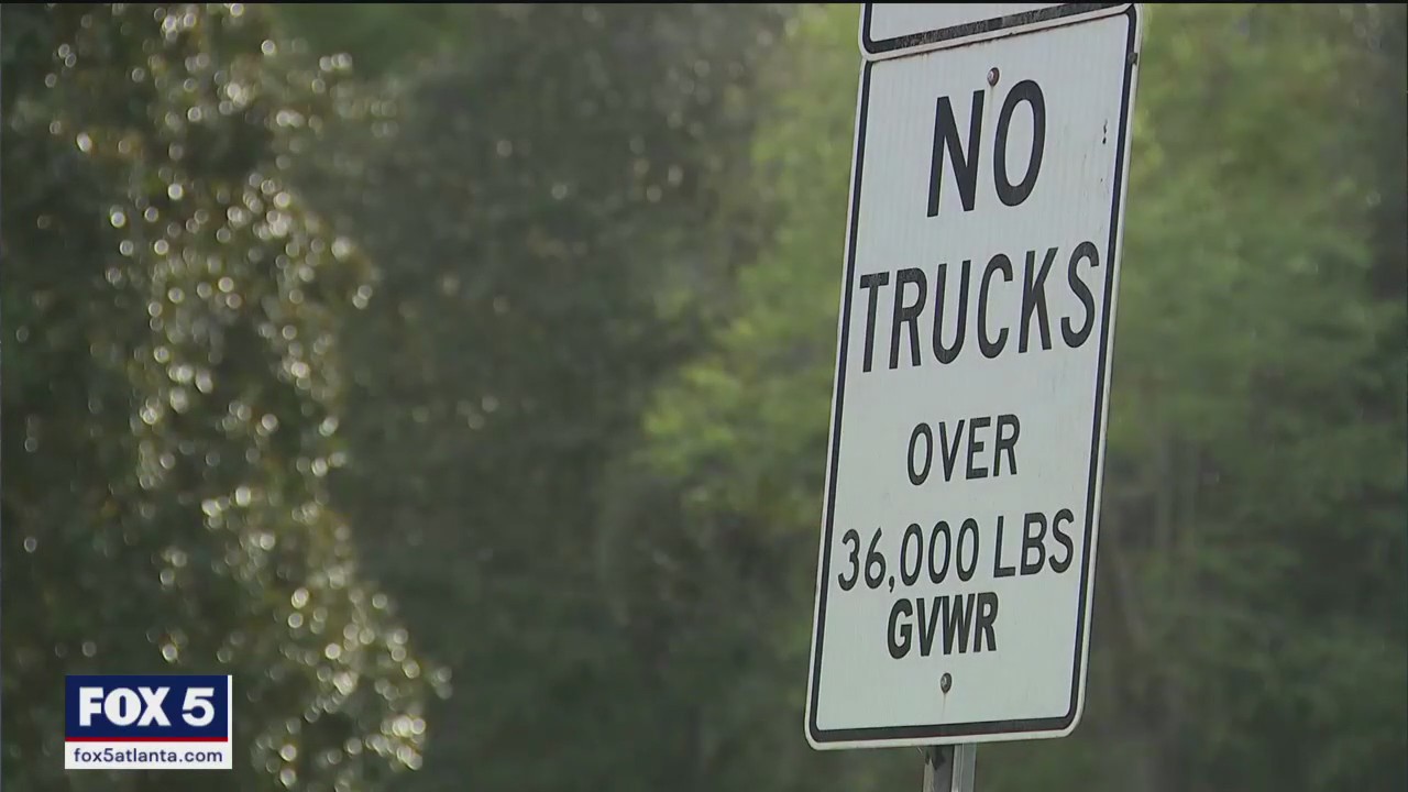 Crackdown on overweight trucks