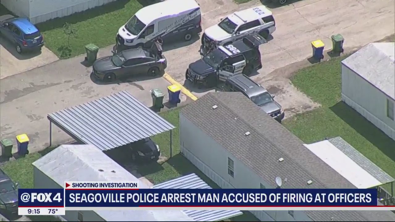 Seagoville suspect allegedly shoots at officers