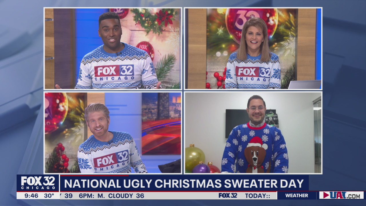 Celebrating National Ugly Christmas Sweater Day in style