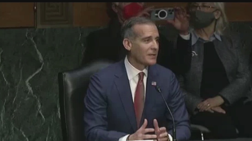 Senate Foreign Relations Committee considers Mayor Garcetti for ambassador to India