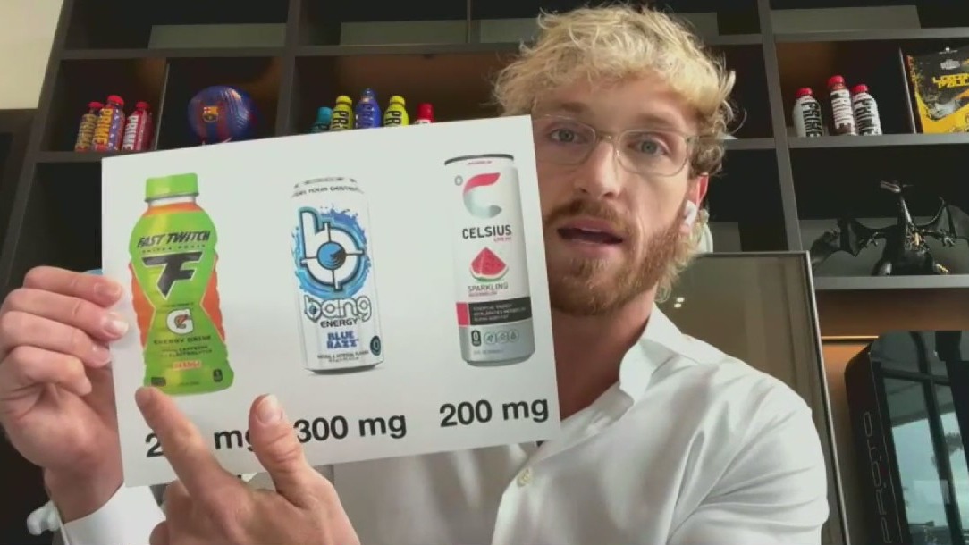 Logan Paul responds to energy drink concerns