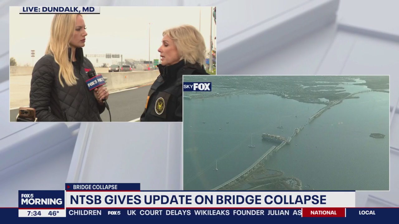 NTSB chair gives update on investigation into Key Bridge collapse
