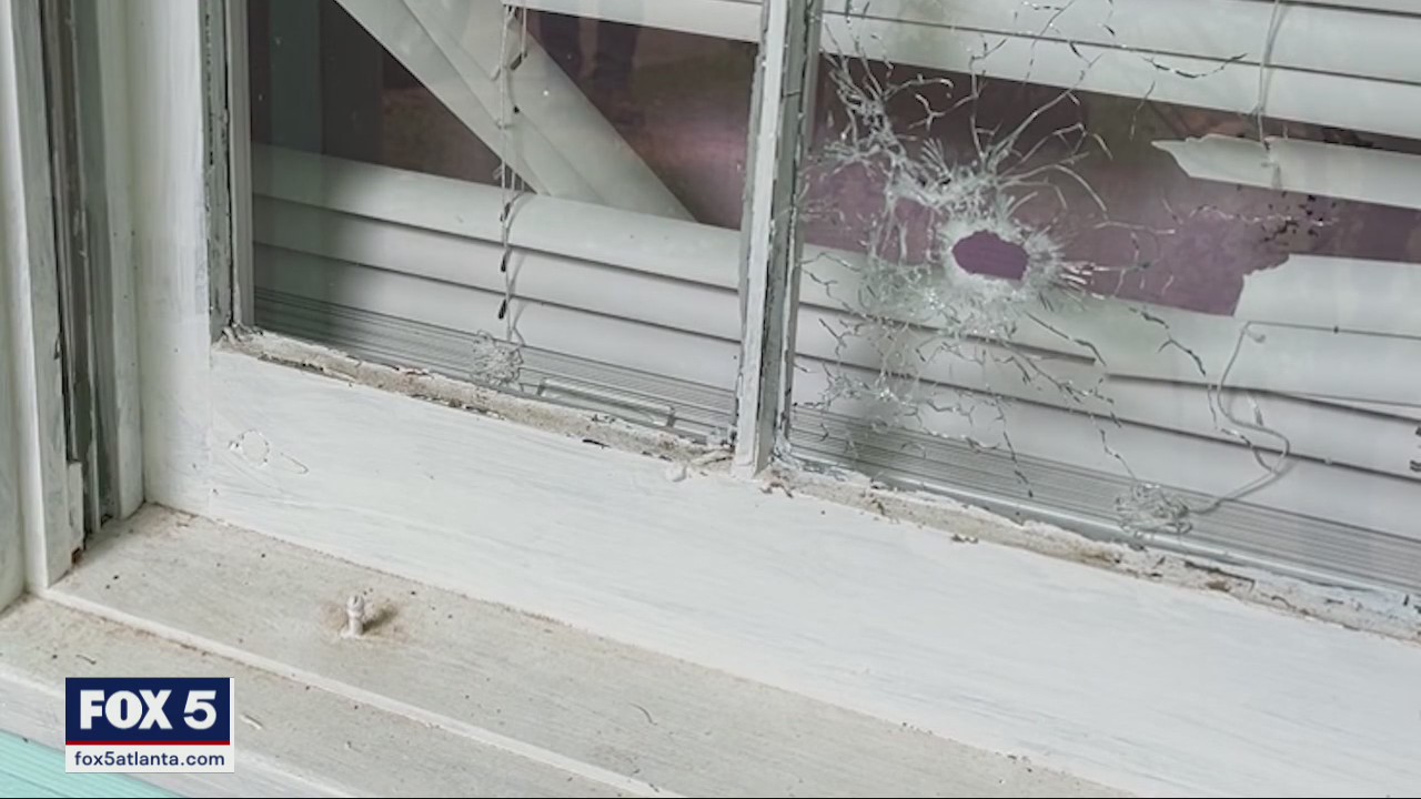 Duplex shot up in Newton County