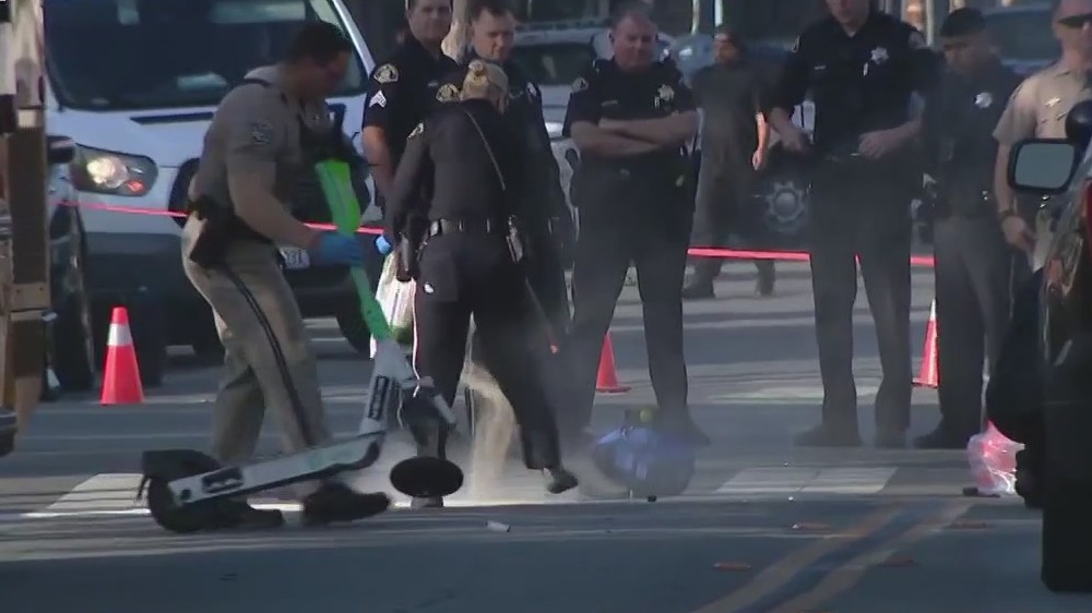 San Jose school bus with children on board fatally strikes scooter rider
