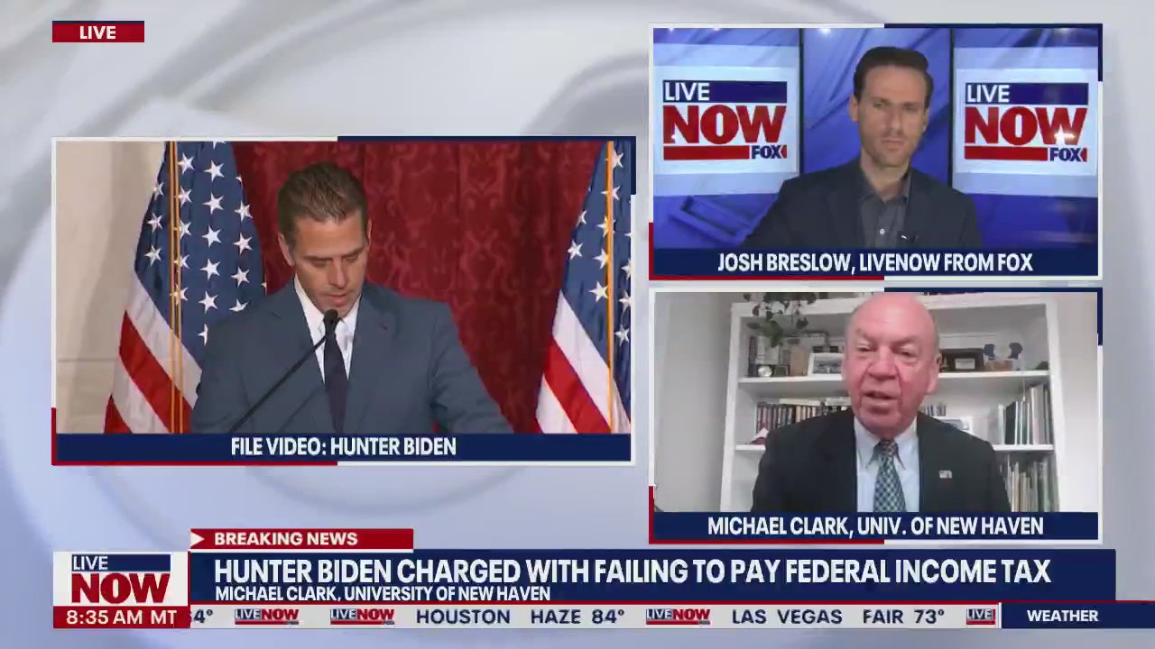 Hunter Biden charged federally, court docs show