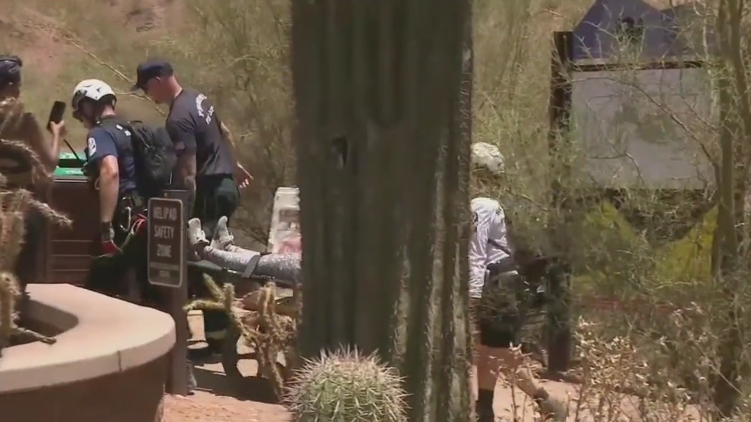 Women's church group hiking 'to get closer to God' encounters heat scare