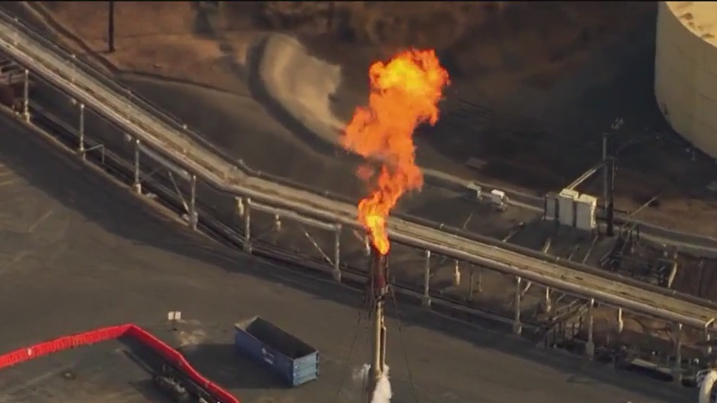 Flaring at Martinez refinery prompts health concerns