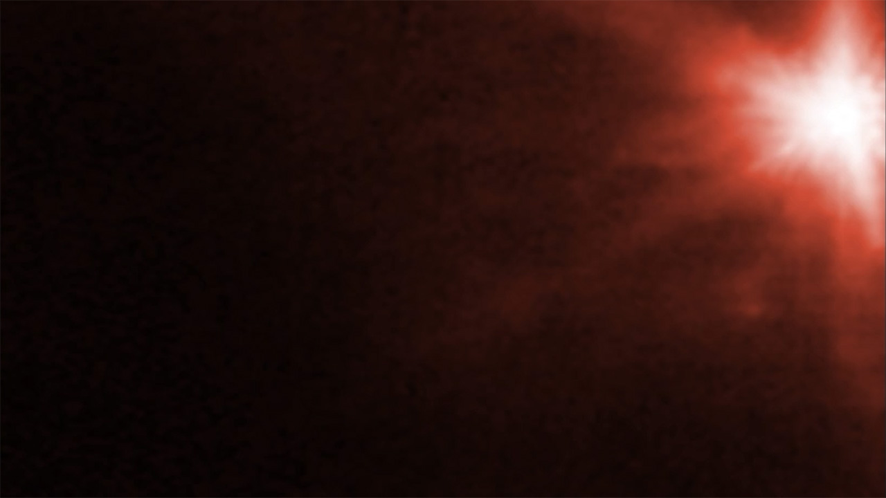 Hubble captures DART impact