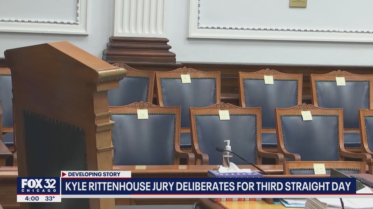 Kyle Rittenhouse jury deliberates for third straight day