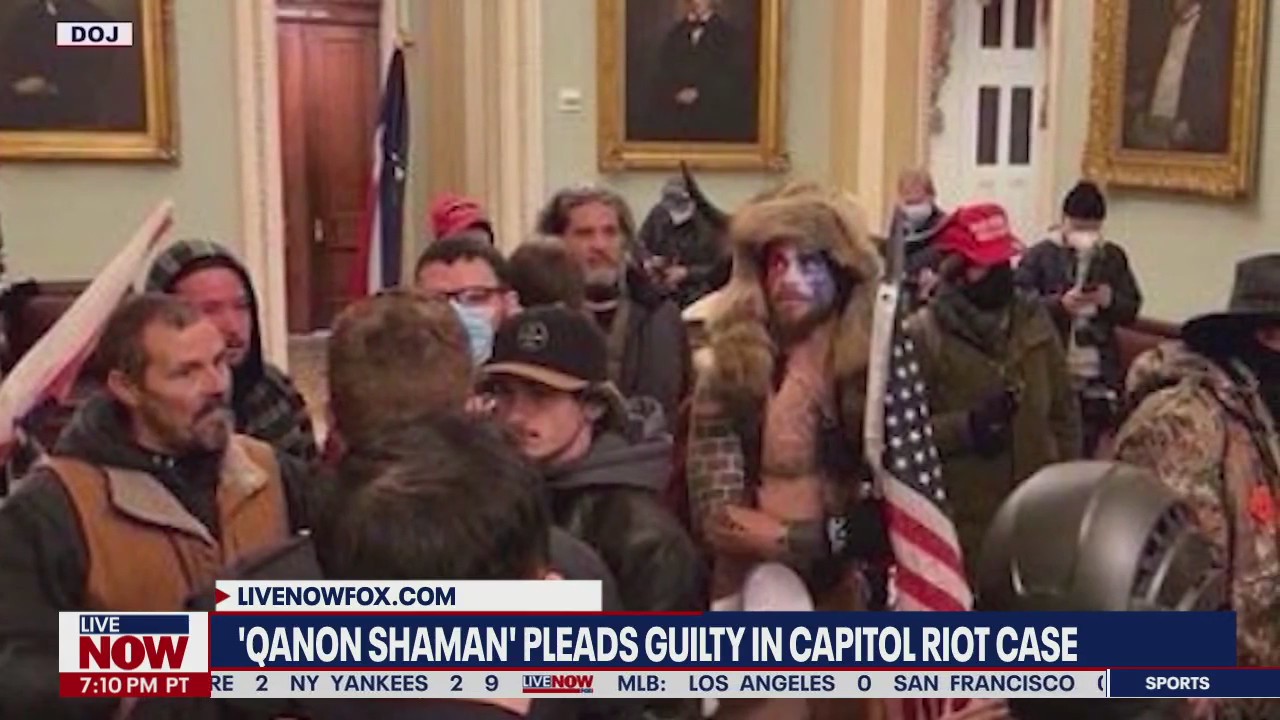 "Qanon Shaman" pleads guilty in connection to Capitol riot