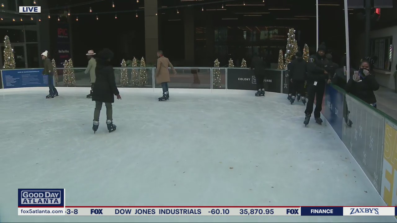 Ice-skating rink returns to Midtown's Colony Square
